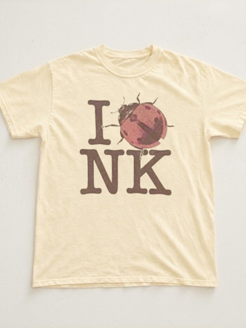 I Love Noah Kahan OffWhite Color Tee - Picture 3 of 5